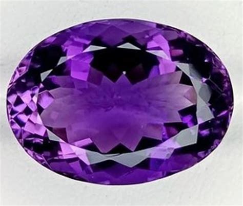 Excellent Oval Purple Amethyst Gemstones For Making Jewellery