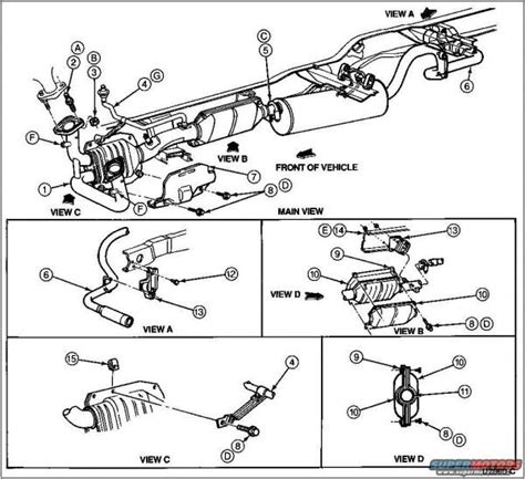 1997 Ford F150 Exhaust System Diagram