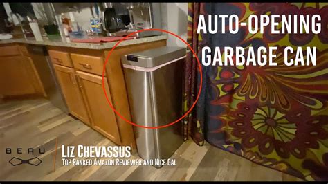 HOmeLabs 13 Gallon Automatic Trash Can Review Kitchen Sensor Auto