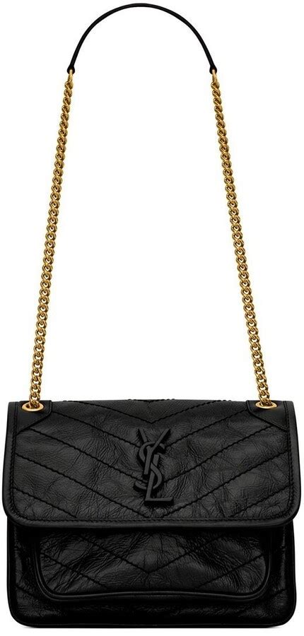 Saint Laurent Niki Logo Letter Shoulder Bag Shopstyle