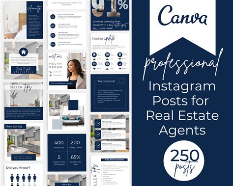 Professional Real Estate Social Media Templates Real Estate Templates Co