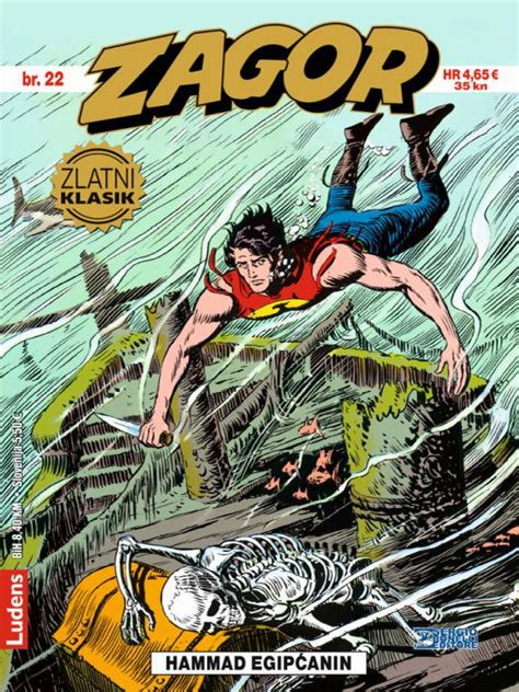 Zagor Zlatni klasik 22 Hammad Egipćanin Korica C Darkwood