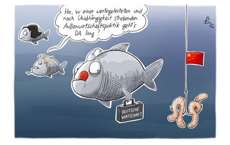 Wie Halten Wirs Mit China Etc Karikaturen Badische Zeitung