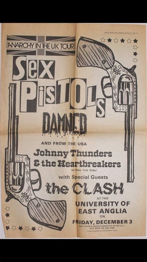 Punk In The East Sex Pistols Anarchy In The Uk Tour