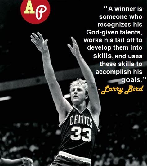 Larry Bird Quotes A Winner