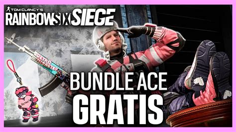 BUNDLE EXCLUSIVO Y GRATIS De ACE Solar Raid Caramelo Rainbow Six