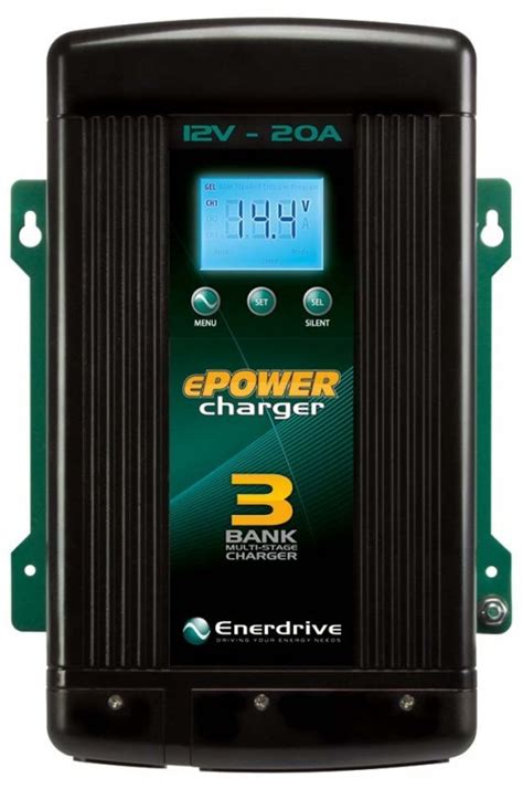 Ac To Dc Battery Chargers Enerdrive Epower 12v 20a Battery Charger