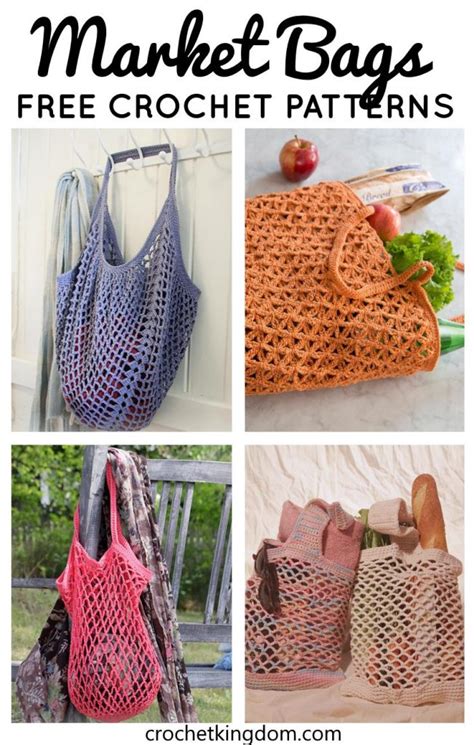 Free Crochet Farmer S Market Bag Pattern Crochet Kingdom