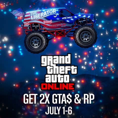 Gta Celebrates Th Of July With Double Xp Firework Rocketlauncher