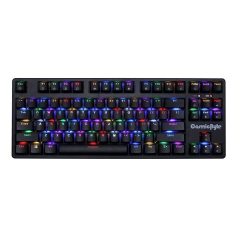 Cosmic Byte CB GK Astra Hot Swappable Mechanical Wired Bluetooth Keyboard With Per Key RGB