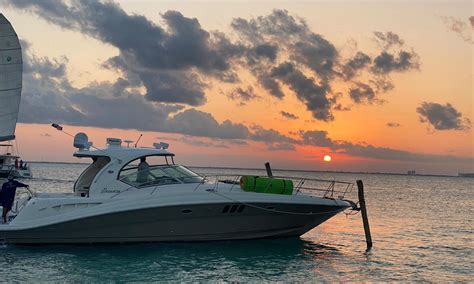 Luxury Yacht 44`sea Ray In Cancun Mexico Getmyboat