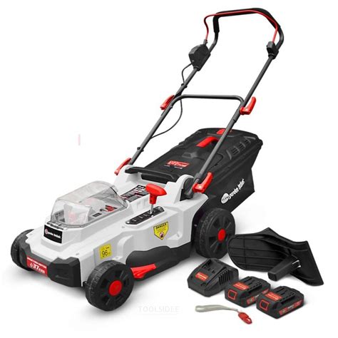 Elem Garden Technic Lawnmower Rechargeable V X V Lithium Batt