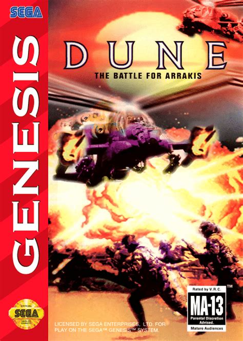 Dune: The Battle for Arrakis (RUS) - segaroms.ru - игры для Сега