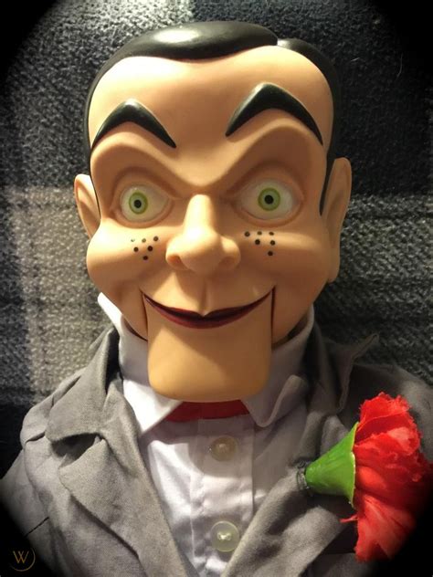 GOOSEBUMPS Slappy Ventriloquist Dummy Puppet Doll Glowing Eyes RL Stine ...