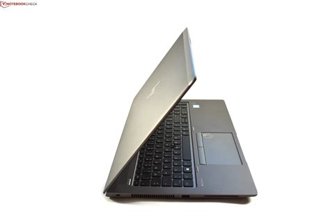 Recensione Della Workstation Hp Zbook 15u G5 Fhd I7 8550u Notebookcheck It