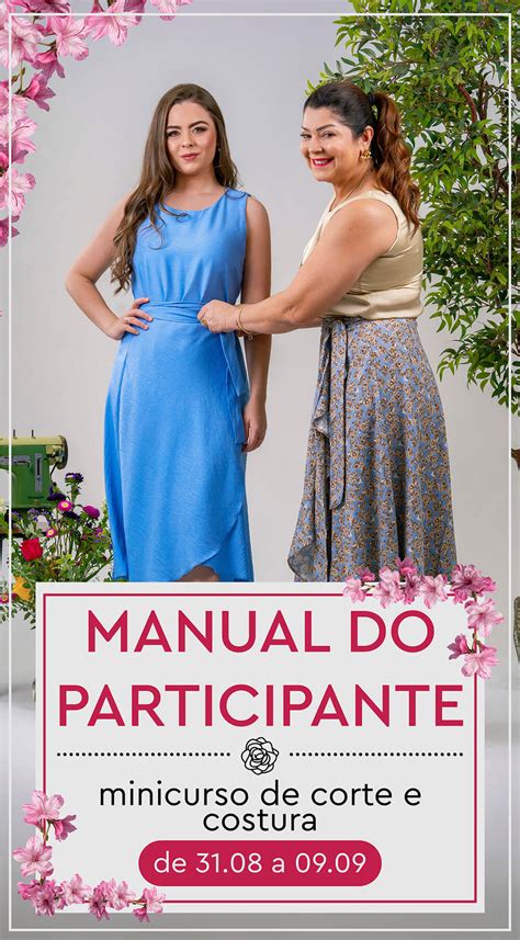 Baixe O Manual Do Participante Do Minicurso Gratuito De Corte E Costura