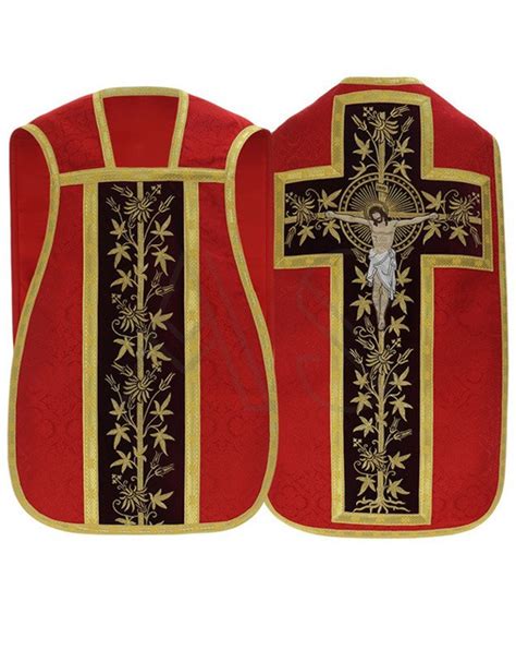 Chasuble Romaine R Ac Rouge Tous Les Produits Chasubles