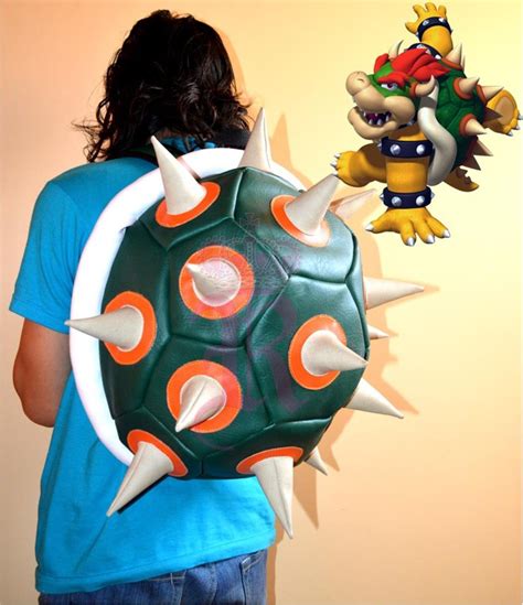 Morral Koopa Bowser Mario Bros Maleta Caparaz N Tortuga Puas