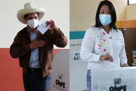 ONPE Al 100 De Actas Contabilizadas Castillo 50 125 Y Fujimori 49 875