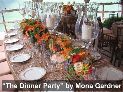 PPT The Dinner Party By Mona Gardner PowerPoint Presentation Free