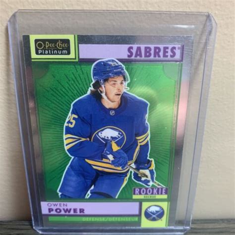 2022 23 O Pee Chee Platinum Retro Rookie Owen Power R 66 EBay