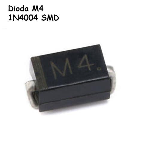 Jual Dioda M4 Smd 1n4004 Diode Rectifier 1n 4004 1a 400v Shopee Indonesia