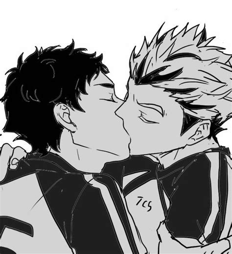 Bokuto Akaashi Hq Kiss 22 Haikyuu Manga Bokuaka Bokuto Koutarou