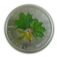 Kanada Cad Maple Leaf Oz Silber Color Im Online Shop