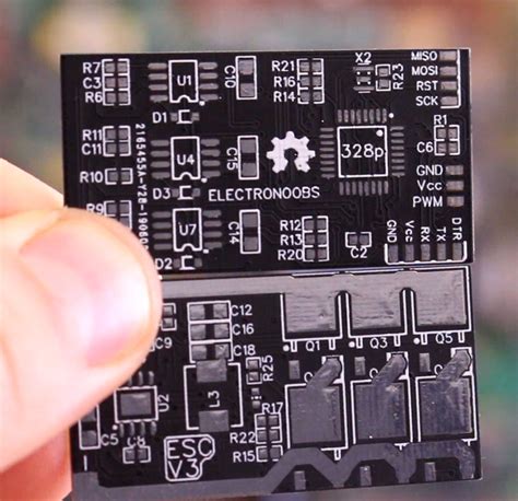 PCB Prototype JLCPCB ESC Open Source Arduino Homemade