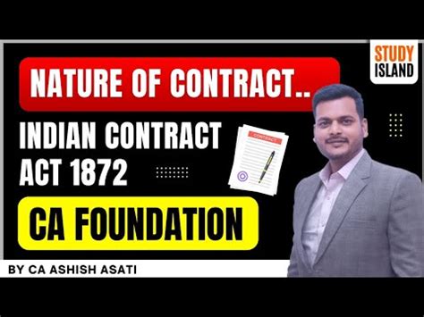 PART 1 I OTHER ESSENTIALS OF CONTRACT I BUSINESS LAW I CA FOUNDATION I