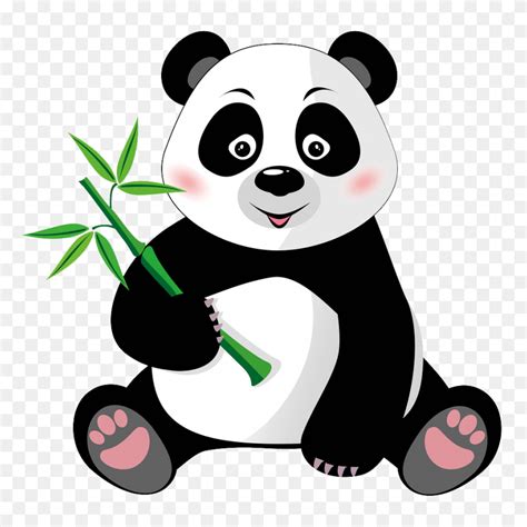 Cute Panda Transparent Image Png Arts Panda PNG FlyClipart