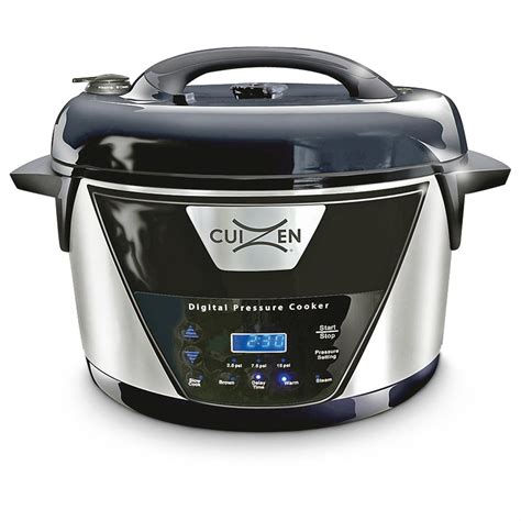 8 Qt Oval Digital Pressure Cooker 421711 Kitchen Appliances At Sportsman S Guide