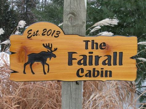 Custom Wooden Signs Custom Campsite Signs by CedarSignsOnline