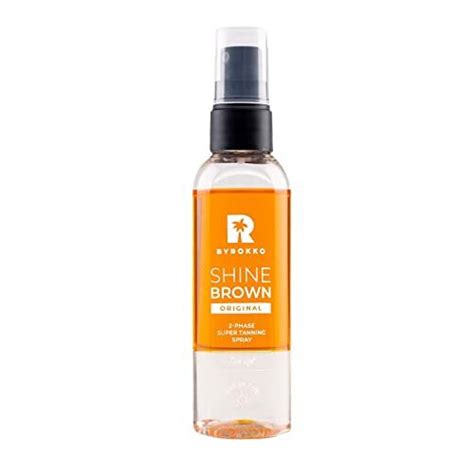 Byrokko Shine Brown Two Phase Super Tanning Spray 100 Ml Deep Tan