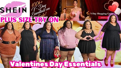 Shein Plus Size Haul Shein V Day Sale Plus Size Dress Haul