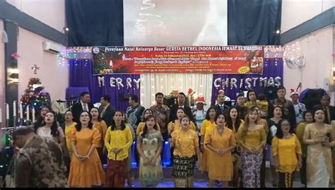 Perayaan Natal Gbi Jemaat El Shaddai Dalam Tema Kemuliaan Bagi Allah