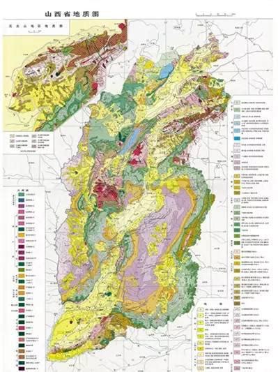 中国各省高清地质大图（32幅）可收藏 土木在线