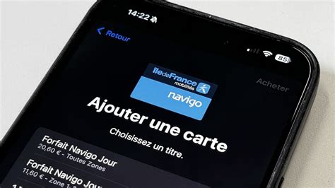 Le Passe Navigo Est Disponible Sur Iphone Voici Comment L Utiliser