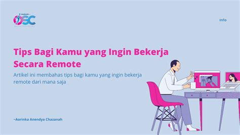 Tertarik Bekerja Remote Berikut Tips Bagi Kamu Yang Ingin Bekerja Remote