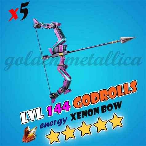 X Plvl Super Xenon Bow Game Items Gameflip