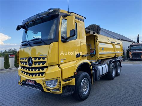 Mercedes Benz AROCS 2645 6x4 Wywrot 3 Str Meiller Kipper BORDMATIC