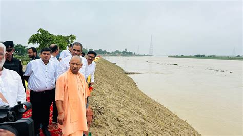 Yogi Takes Stock Of Flood Control Measures In Gorakhpur Hindustan Times