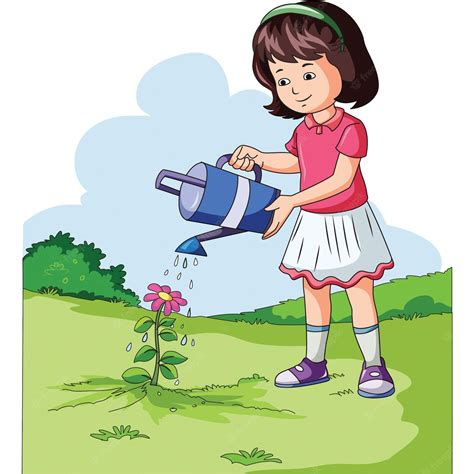 Watering Plantss Clip Art Library