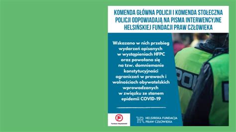 Kgp I Ksp Odpowiadaj Na Pisma Interwencyjne Fundacji Helsi Ska