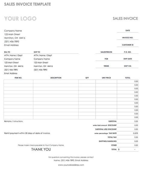 49+ Pages Invoice Template PNG * Invoice Template Ideas