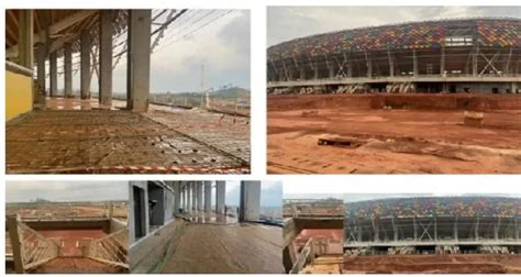 CAN 2021 Voici les images réelles du stade dOlembe éditées par la CAF