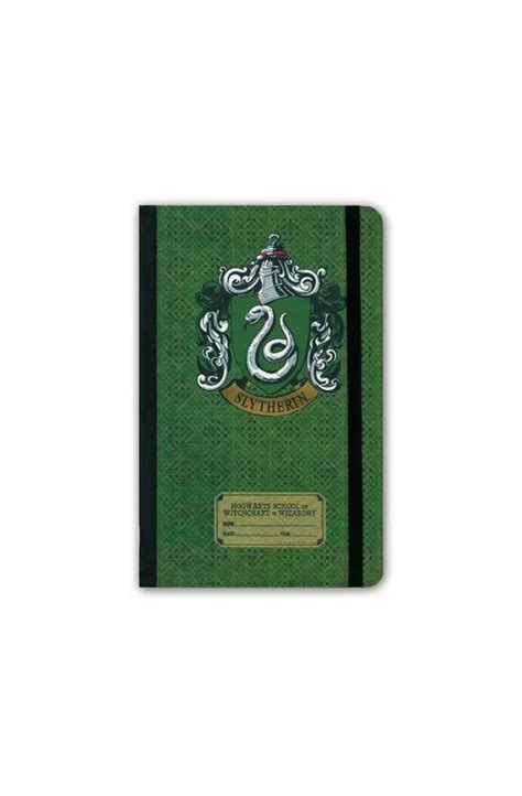 Harry Potter Carnet De Notes Slytherin Logo