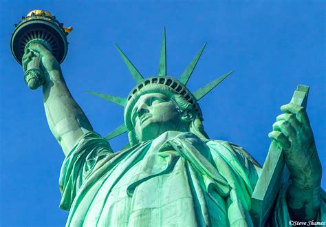 Statue Of Liberty Face | New York City | Steve Shames Photo Gallery