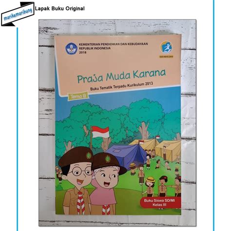 Jual Buku Siswa Tematik Kelas Sd Mi Tema Praja Muda Karana Kur