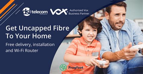 Vox Uncapped Fibre To The Home Deals Over Frogfoot